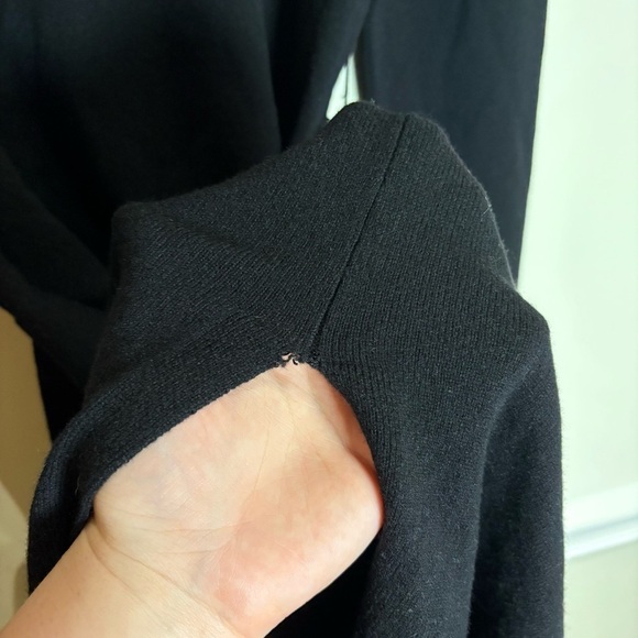 Generation Love Black Wool-Cashmere Blend Lulu Sweater Dress size Small - Picture 7 of 7